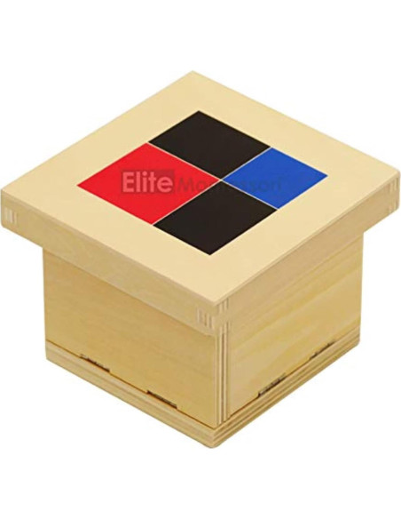 Cubo Binomial Elite Montessori - 8 Bloques de Madera Cubo Binomial Elite Montessori - 8 Bloques de Madera