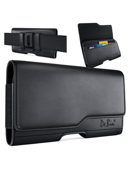 Funda DeBin para iPhone 16, 15, 14, 13, 12, 11 con Clip Funda DeBin para iPhone 16, 15, 14, 13, 12, 11 con Clip