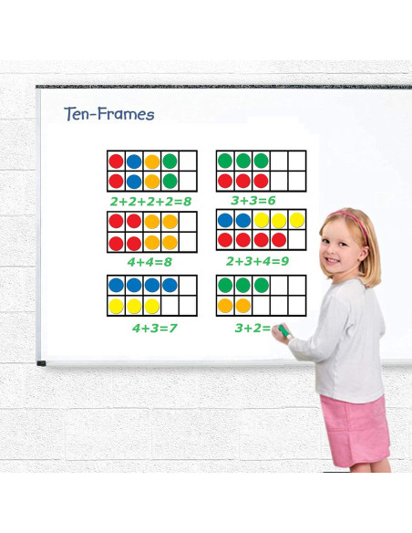 BAIVYLE Juguetes de Aprendizaje Montessori 2-4 Años - Marco de Diez Magnético BAIVYLE Juguetes de Aprendizaje Montessori 2-4 Años - Marco de Diez Magnético