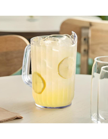 Jarra Plástica 0.95L OCS Pro con Pico Vertedor y Mango Ergonómico Jarra Plástica 0.95L OCS Pro con Pico Vertedor y Mango Ergonómico