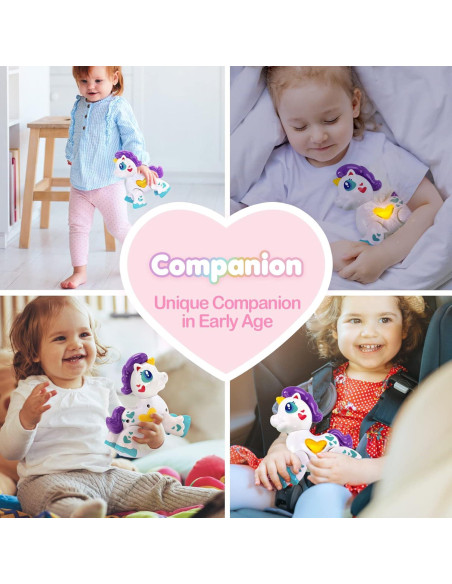 Juguete Interactivo Unicornio HAHALAND para Niña 1 Año Juguete Interactivo Unicornio HAHALAND para Niña 1 Año