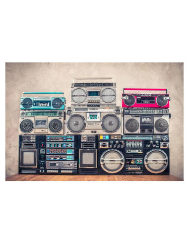 Fondo Fotográfico BELECO 2.5x1.8m Retro 80s Música