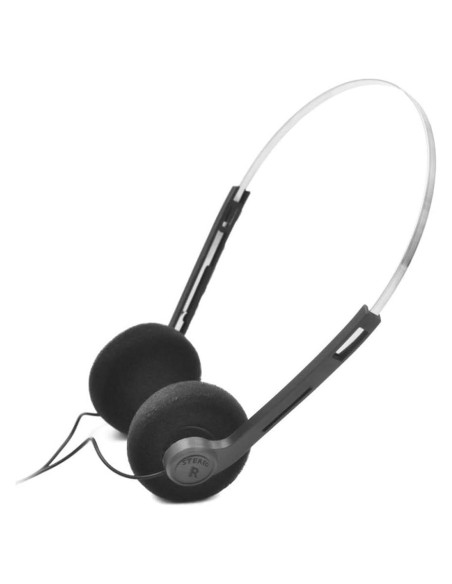 Auriculares Retro BWESOO Negros Estéreo Hi-Fi sobre Oreja Auriculares Retro BWESOO Negros Estéreo Hi-Fi sobre Oreja