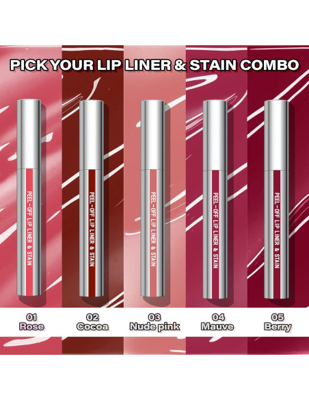 Tinte de Lápiz Labial Peel Off Cilrofelr Baya 32g Tinte de Lápiz Labial Peel Off Cilrofelr Baya 32g