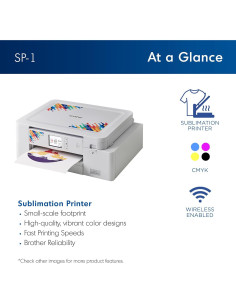 Impresora de Sublimación Brother SP-1, 300x300 dpi, 7.88 kg 2