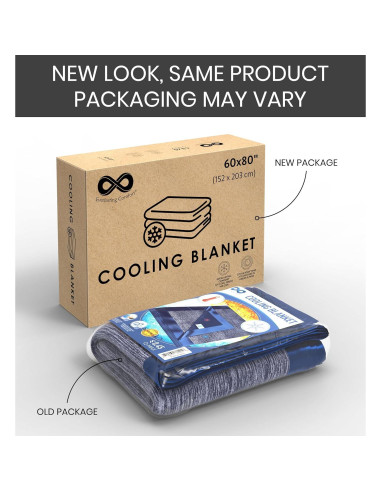 Manta Refrigerante Everlasting Comfort 152x203cm Doble Cara