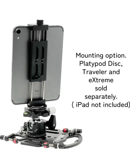 Soporte Ajustable para iPad y Tableta Platypod Tab 1.5 kg Soporte Ajustable para iPad y Tableta Platypod Tab 1.5 kg
