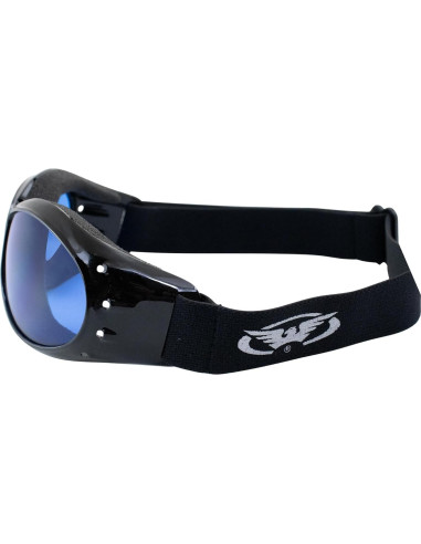 Gafas de Motocicleta Global Vision Eliminator Lente Azul