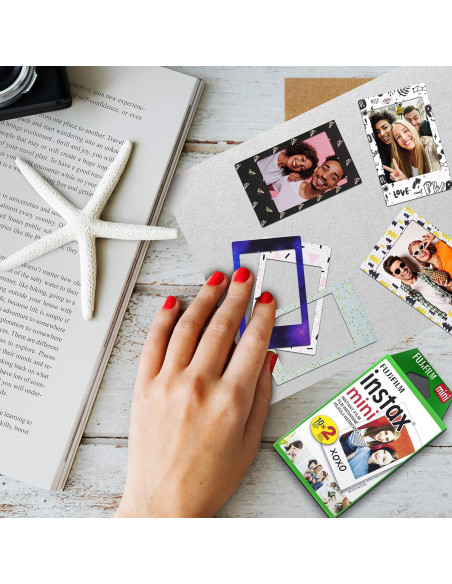 Película Instantánea Fujifilm Instax Mini - Doble Paquete 20 Hojas Película Instantánea Fujifilm Instax Mini - Doble Paquete 20 Hojas