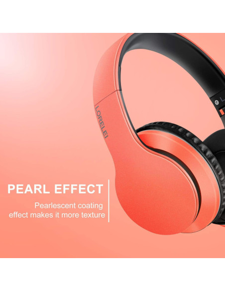 Auriculares LORELEI X6 con micrófono, plegables y ligeros Auriculares LORELEI X6 con micrófono, plegables y ligeros