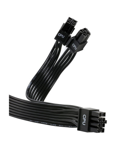 Cable de Alimentación EPS CPU 8 Pin Macho a Macho EVGA 70cm