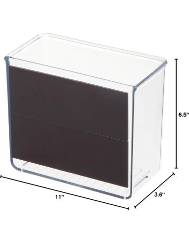 Contenedor Magnético Pequeño iDesign para Detergente 27.9x9.1cm