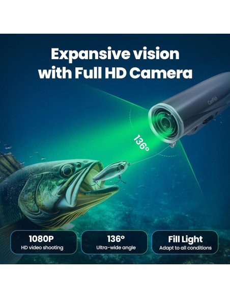 Cámara de pesca Chasing Fishing CamX HD 1080P 200m ROV Cámara de pesca Chasing Fishing CamX HD 1080P 200m ROV