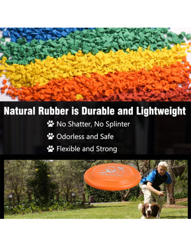 Disco Volador Deportivo iDotha 23,62 cm Naranja