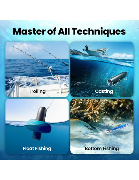 Cámara de pesca Chasing Fishing CamX HD 1080P 200m ROV Cámara de pesca Chasing Fishing CamX HD 1080P 200m ROV