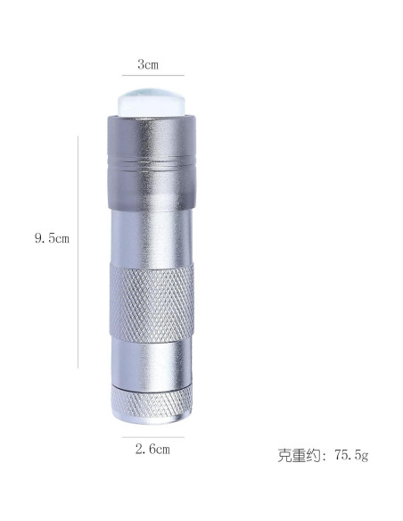 Luz UV de Uñas de Mano Mezerdoo con Estampador y 12 LED Luz UV de Uñas de Mano Mezerdoo con Estampador y 12 LED