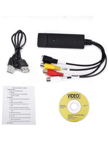 Convertidor de Video y Audio USB TCNEWCL TCN-VC-149B-OB