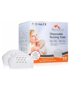 Almohadillas desechables para lactancia Mommy Care - 60 unidades