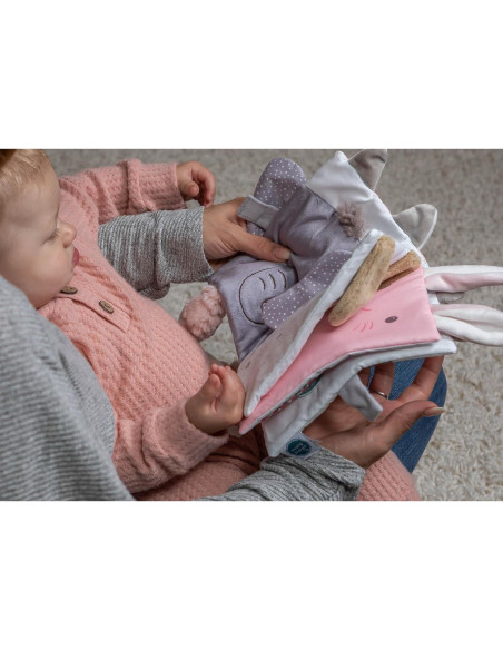 Libro de Tela Suave Mary Meyer Cuddlebook 20x12 cm para Bebés Libro de Tela Suave Mary Meyer Cuddlebook 20x12 cm para Bebés