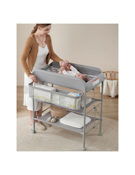 Mesa de Cambio BEKA Plegable Portátil Ajustable 86x80cm Mesa de Cambio BEKA Plegable Portátil Ajustable 86x80cm