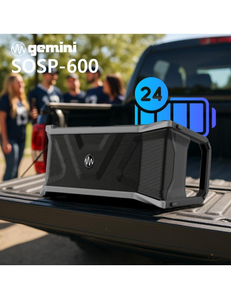 Altavoz Bluetooth Flotante Gemini SoundSplash 300W IP67 24h Altavoz Bluetooth Flotante Gemini SoundSplash 300W IP67 24h