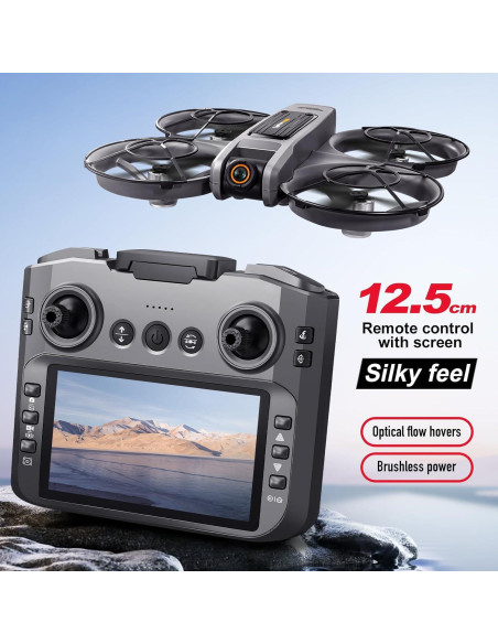 Drone RC APIZCUK S156 con Pantalla 4.92" y Doble Cámara UHD Drone RC APIZCUK S156 con Pantalla 4.92" y Doble Cámara UHD