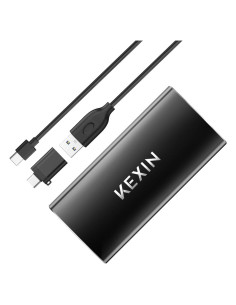 KEXIN Disco Duro SSD Externo 256GB USB 3.1 Portátil