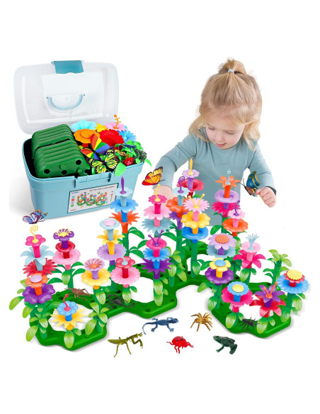 Set Jardinería Educativa 156 PCS Leetous Insectos y Flores Set Jardinería Educativa 156 PCS Leetous Insectos y Flores