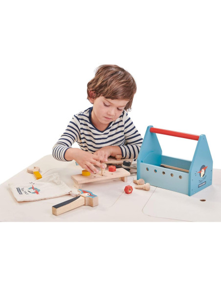 Caja de Herramientas Tap Tap Tender Leaf Toys - Juguete Creativo 3+ Caja de Herramientas Tap Tap Tender Leaf Toys - Juguete Creativo 3+