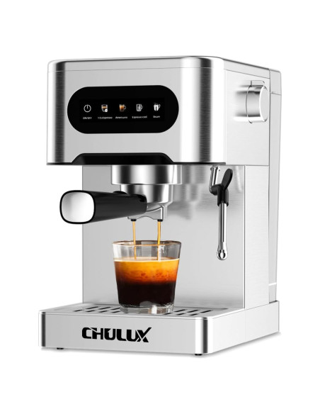 Máquina de Espresso Semiautomática CHULUX 20 Bar 1.48L Máquina de Espresso Semiautomática CHULUX 20 Bar 1.48L
