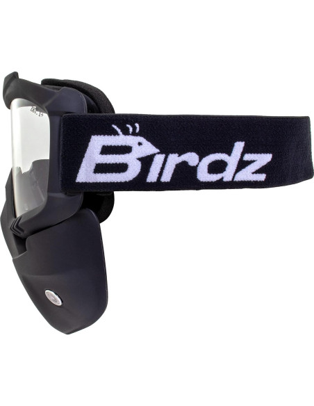 Gafas de Motocicleta Birdz Skylark con Máscara Facial Removible Gafas de Motocicleta Birdz Skylark con Máscara Facial Removible