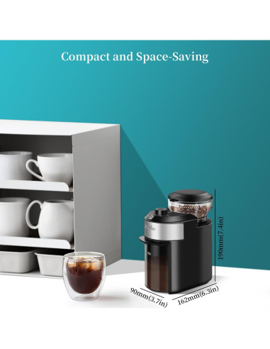 Molinillo de Café Wancle Eléctrico con 28 Configuraciones