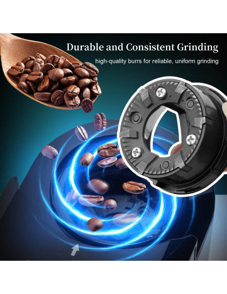 Molinillo de Café Wancle Eléctrico con 28 Configuraciones Molinillo de Café Wancle Eléctrico con 28 Configuraciones