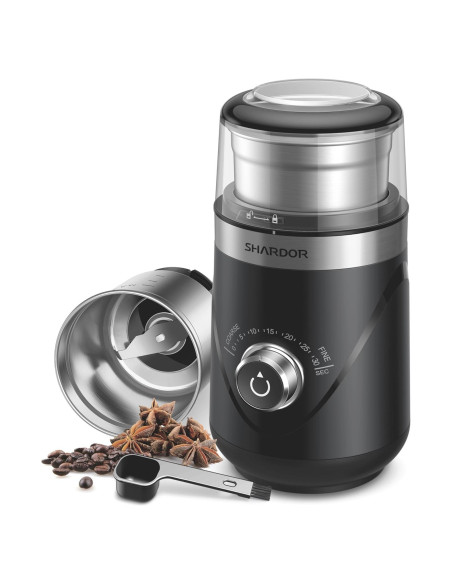 Molino de Café Eléctrico SHARDOR CG638, Acero Inoxidable, 1.01 kg Molino de Café Eléctrico SHARDOR CG638, Acero Inoxidable, 1.01 kg