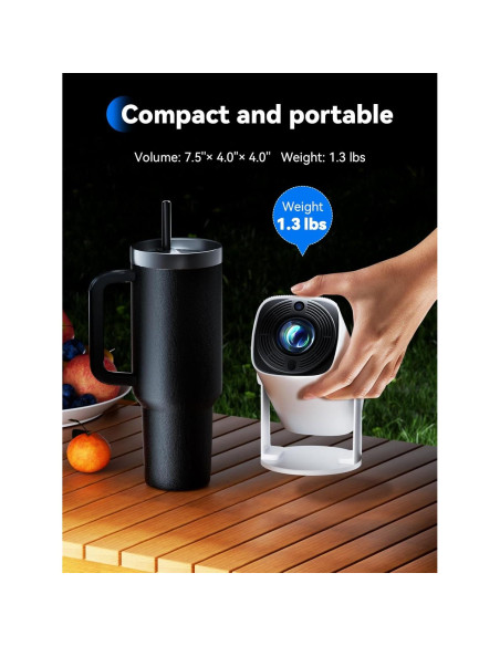 Mini Proyector SOOMFON SK1 1080P Bluetooth Portátil 0.59 kg Mini Proyector SOOMFON SK1 1080P Bluetooth Portátil 0.59 kg
