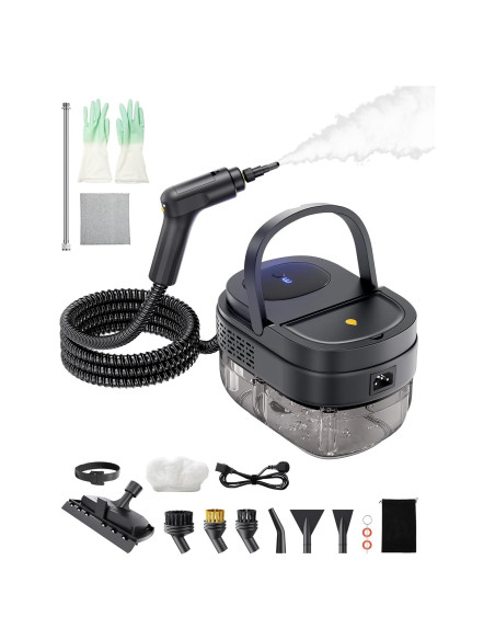 Limpiador a Vapor LeArex 2500W 1.6L 13 Accesorios Limpiador a Vapor LeArex 2500W 1.6L 13 Accesorios