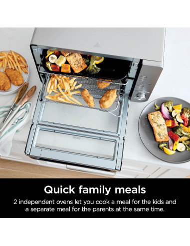 Horno de Encimera Ninja DCT651 XL 12-en-1 Acero Inoxidable