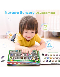 Libro Ocupado JoyCat para Preescolar 3-5 Años Actividades Educativas 2