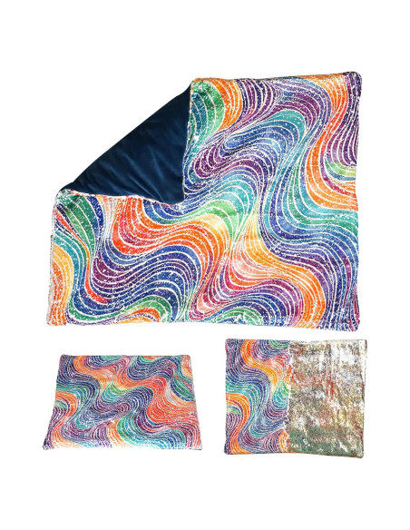 Almohadilla con peso Sensory4u 50.8x43.2 cm 2.27 kg para niños Almohadilla con peso Sensory4u 50.8x43.2 cm 2.27 kg para niños