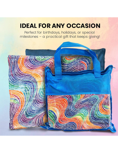 Almohadilla con peso Sensory4u 50.8x43.2 cm 2.27 kg para niños Almohadilla con peso Sensory4u 50.8x43.2 cm 2.27 kg para niños