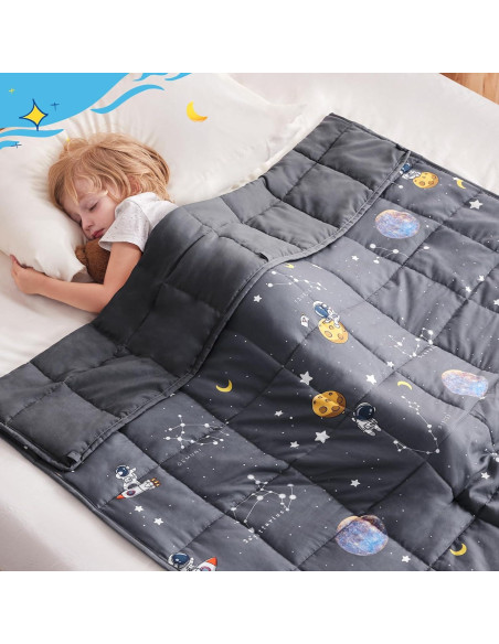 Manta con peso Anfie 91x122 cm 2.27 kg Gris Cielo Manta con peso Anfie 91x122 cm 2.27 kg Gris Cielo