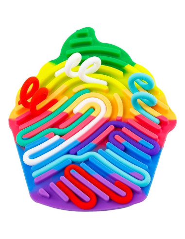 Tablero Sensorial de Silicona Limpskys 19.6x17.8 cm 18 Cuerdas