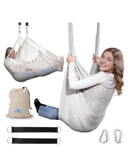 Columpio Sensorial Abby & Noah Grande 137x193 cm 136 kg Columpio Sensorial Abby & Noah Grande 137x193 cm 136 kg