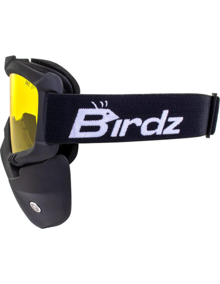 Gafas de Motocicleta Birdz Skylark con Máscara Facial Removible Gafas de Motocicleta Birdz Skylark con Máscara Facial Removible