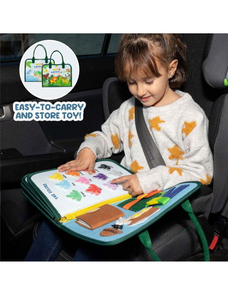 Tablero Ocupado Montessori Bonnyco para Niños 1-3 Años Tablero Ocupado Montessori Bonnyco para Niños 1-3 Años
