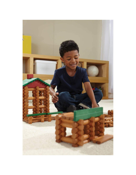 Lincoln Logs K'NEX Pueblo 327 Piezas Juguete de Madera Lincoln Logs K'NEX Pueblo 327 Piezas Juguete de Madera