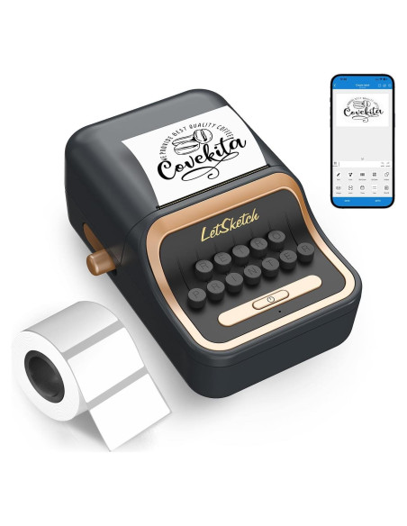 Impresora de Etiquetas Térmica Portátil Prievou WP9520 Bluetooth Impresora de Etiquetas Térmica Portátil Prievou WP9520 Bluetooth