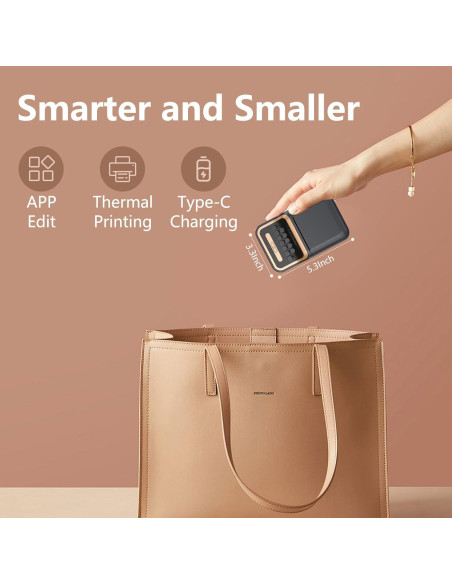 Impresora de Etiquetas Térmica Portátil Prievou WP9520 Bluetooth Impresora de Etiquetas Térmica Portátil Prievou WP9520 Bluetooth