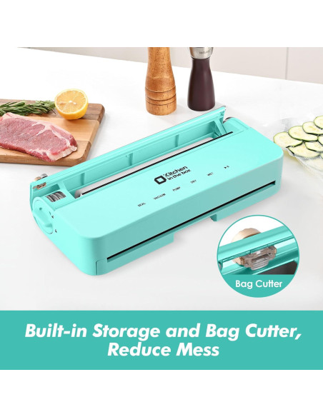 Selladora de Vacío Inteligente Cocina en la Caja VS2035 120W Selladora de Vacío Inteligente Cocina en la Caja VS2035 120W