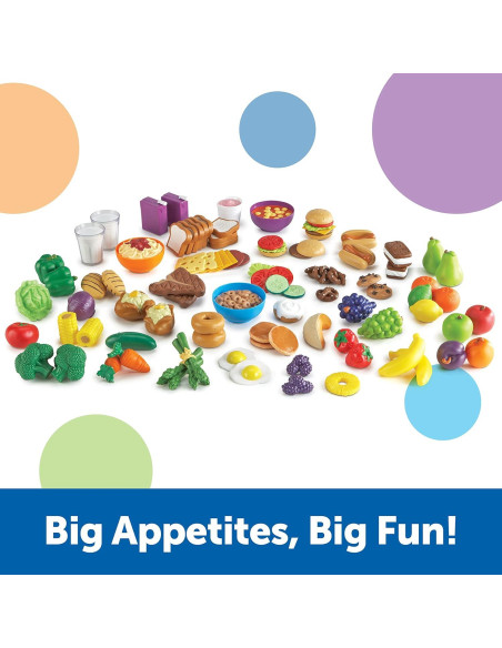 Juego de Comida de Aula Learning Resources - 100 Piezas Juego de Comida de Aula Learning Resources - 100 Piezas